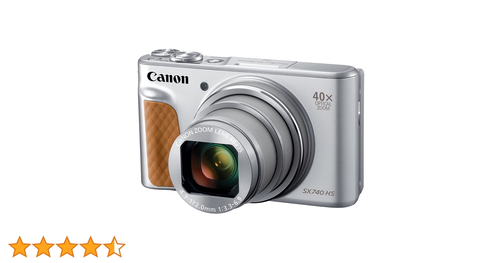 Canon PowerShot SX740 HS Digitalkamera (20,3 MP, 40-fach optischer